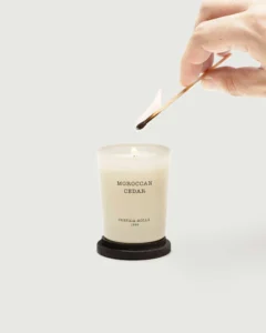 Mini Candela Moroccan Cedar