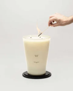 Candela Profumata XXL A 4 Stoppini 3,5 kg Velvet Wood