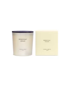 Candela XL A 3 Stoppini 600GR. Moroccan Cedar