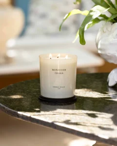 Candela XL A 3 Stoppini 600GR. Moroccan Cedar