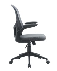 Poltrona Ufficio Con Braccioli Kempton Grigio