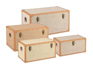 Baule Wilfred Beige Marrone Extra Small