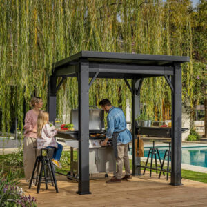 Grill Gazebo Keter Signature Walnut