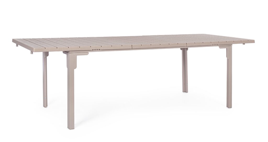 Tavolo Allungabile giardino Sarita 180-240x90 Tortora