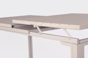 Tavolo Allungabile giardino Sarita 180-240x90 Tortora