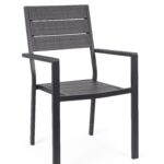 Sedia giardino Con Braccioli Sarita Antracite