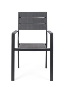 Sedia giardino Con Braccioli Sarita Antracite