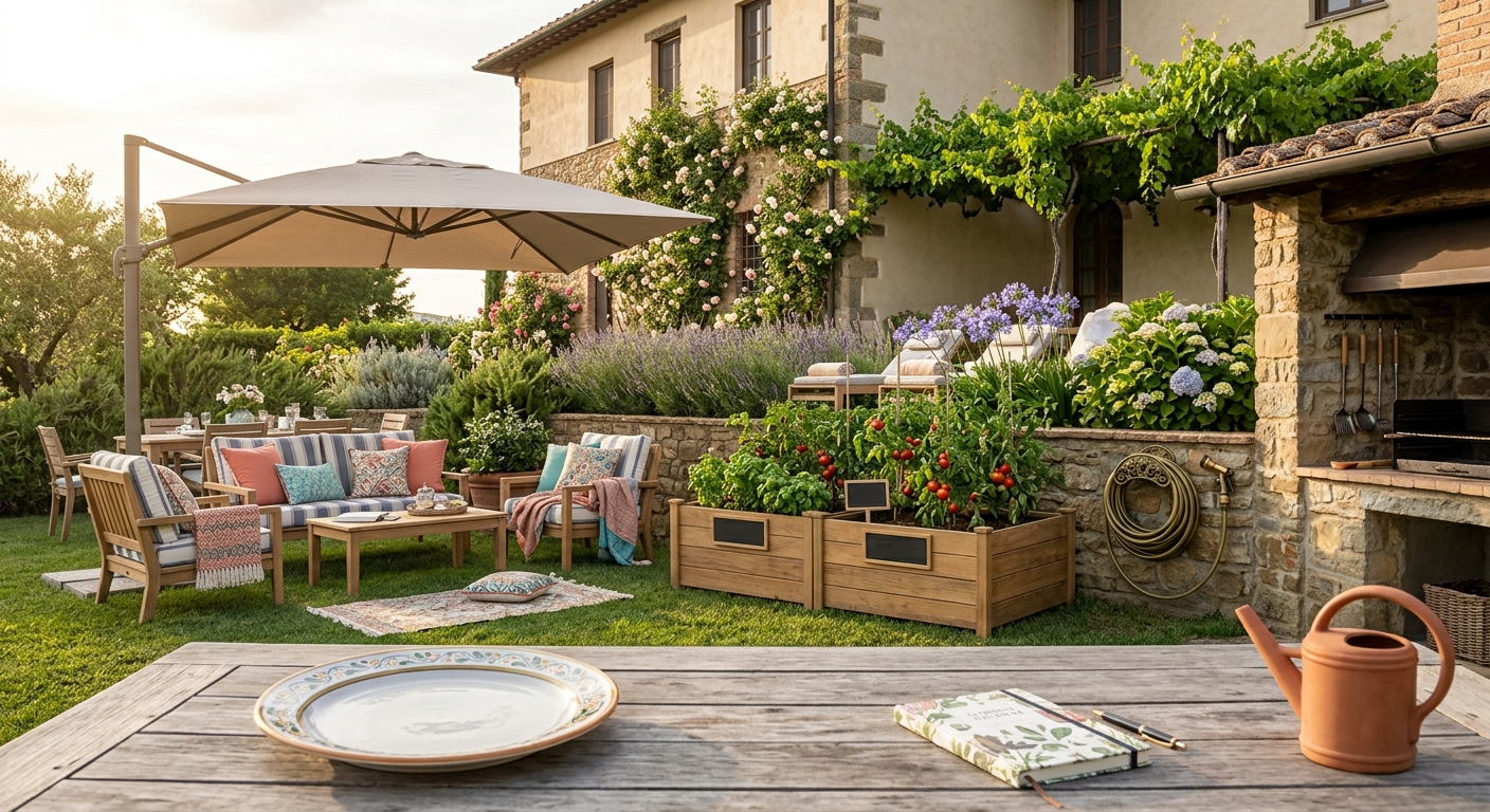 5 Cose Che Non Possono Mancare nel Tuo Giardino in Estate