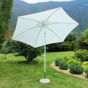 Ombrellone Nice Bianco Palo Centrale Ø3m Cosma